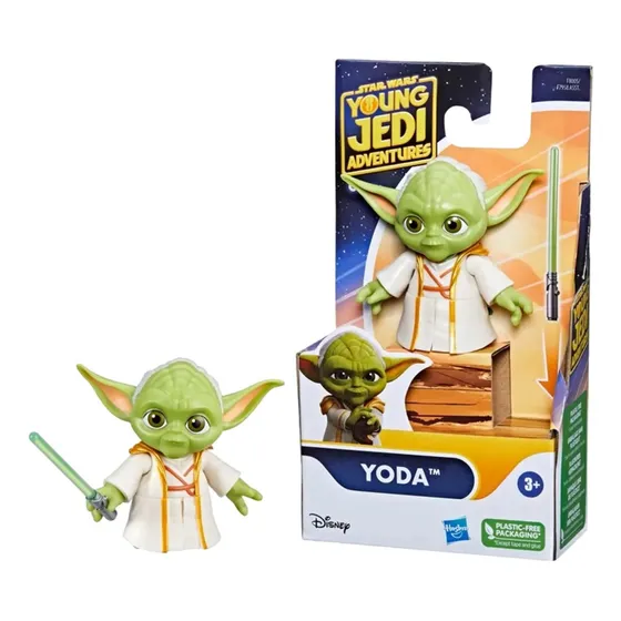 Muñeco Figura Articulada Disney Star Wars Yoda Hasbro 7.5cm