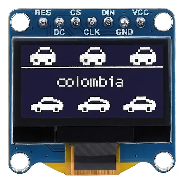 Pantalla Oled Display 0.96p Arduino Arm Esp32 I2c Blanco