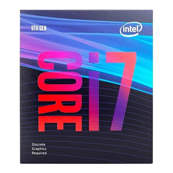 Processador gamer Intel Core i7-9700F BX80684I79700F de 8 núcleos e 4.7GHz de frequência
