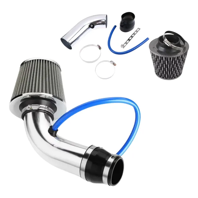 Kit De Inducción Corta +filtro De Aire Cónico Universal Auto