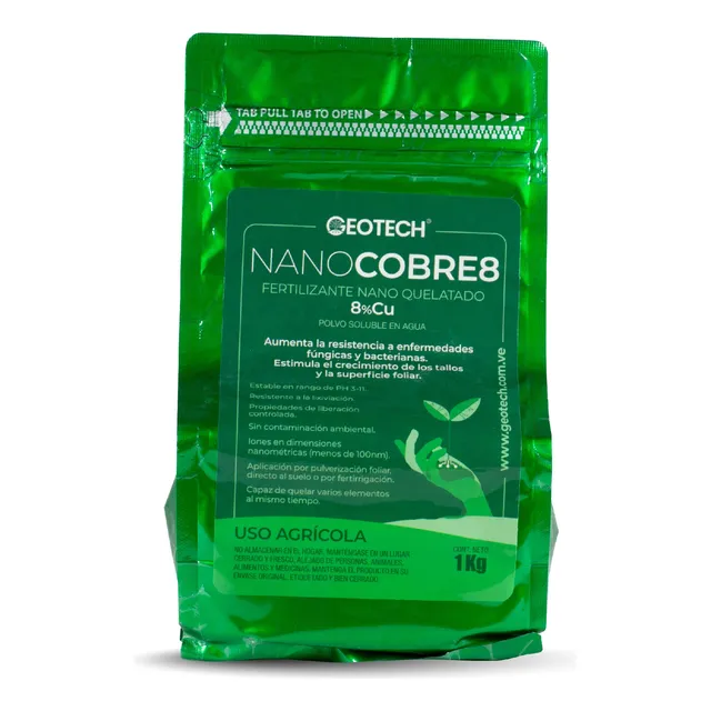 Nano Cobre Uso Agricola X 1 Kg 