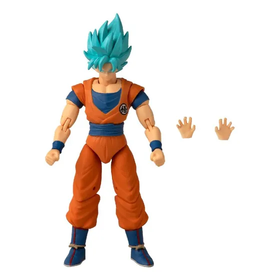 Figura Goku Ss Azul Dragon Ball 17 Cm