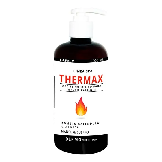 Aceite Para Masaje Termico Caliente Terapeutico 1 L