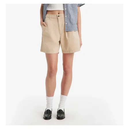 Short Jeans Levi's® Pleated Trouser Bege A75380002
