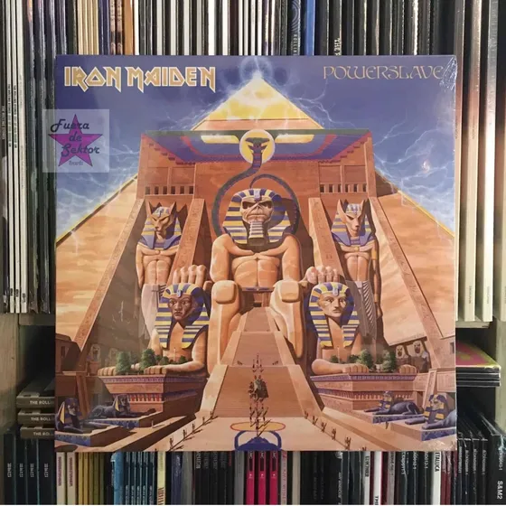 Vinilo Iron Maiden Powerslave Eu Import.