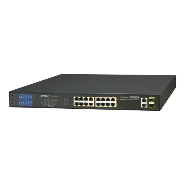 Switch No Administrable Poe+ 16 Puertos 2 Combo Tp/sfp