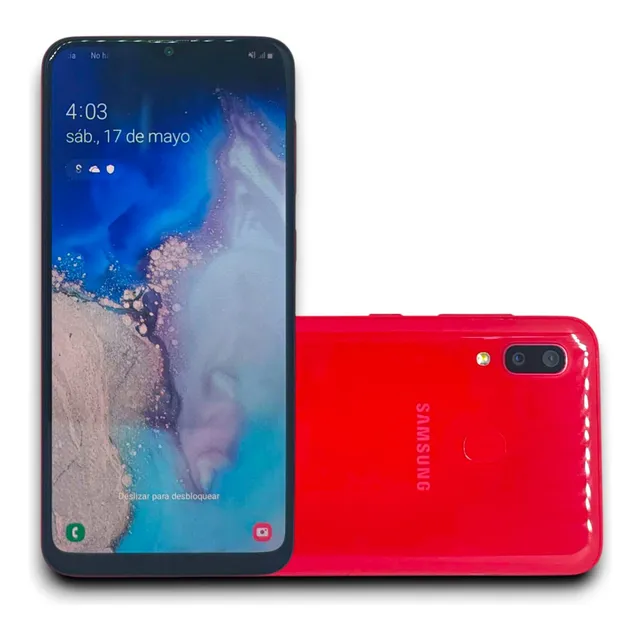 Telefono Samsung Galaxy A20 32gb Liberado 3gb Ram Rojo (Reacondicionado)