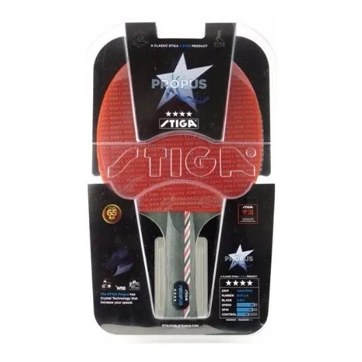 Raqueta Tenis De Mesa Ping Pong Stiga Propus 4 Estrellas