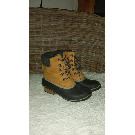 Botines De Cuero Waterprouf Y Otra Nieve Originales