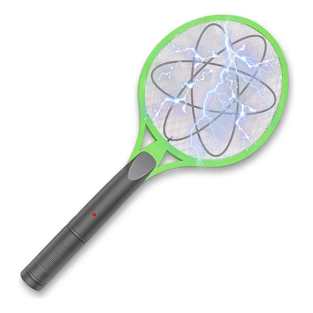 Raqueta Electrica Recargable Mata Moscas Y Mosquitos