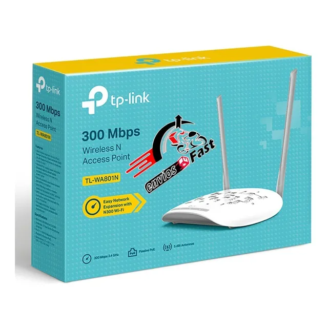 Tl-wa801n Punto De Acceso Inalámbrico N 300 Mbps Tp Link