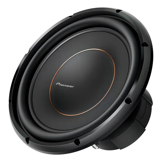 Subwoofer 12 Pulgadas Pioneer Ts-d12d2, 600w Rms, 4ohms Color Negro
