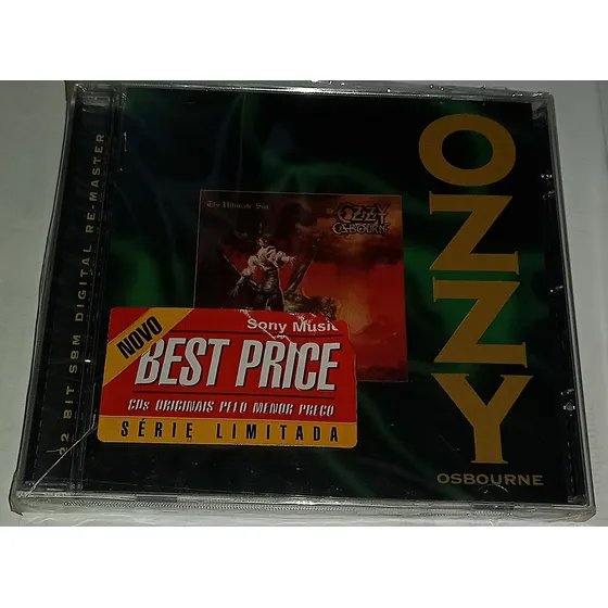 Cd Ozzy Osbourne - The Ultimate Sin (lacrado)
