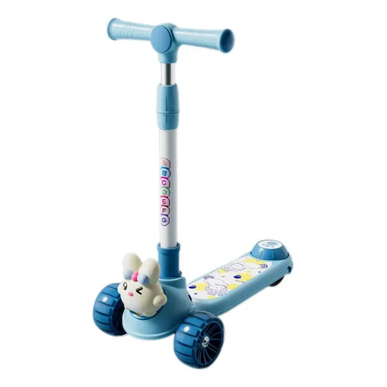 Baby Yoyo Scooter Con Luz De Atmósfera Rgb Anti-caída