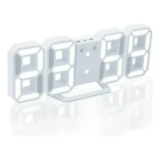 Relógio De Parede Mesa Digital Led Decoração Casa Quarto