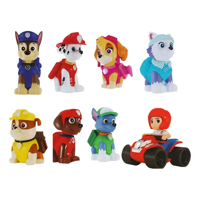 Colección Paw Patrol Misión Linterna X 8 Personajes