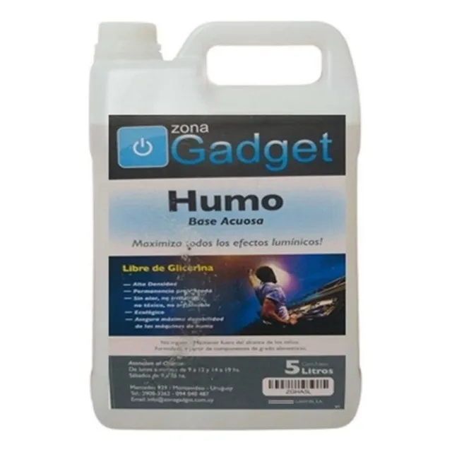 Liquido Para Maquina De Humo Alta Calidad Bidon De 5 Litros