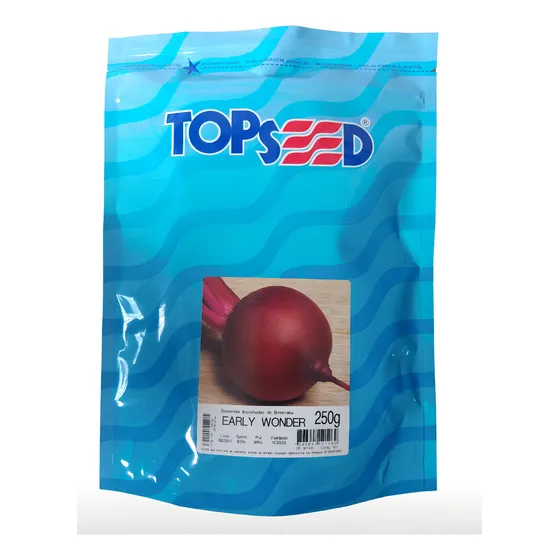 Sementes De Beterraba Early Wonder Super Tall Topseed 250g