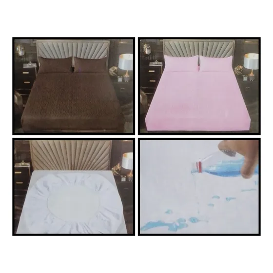 Forro Protector Impermeable Para Colchón King