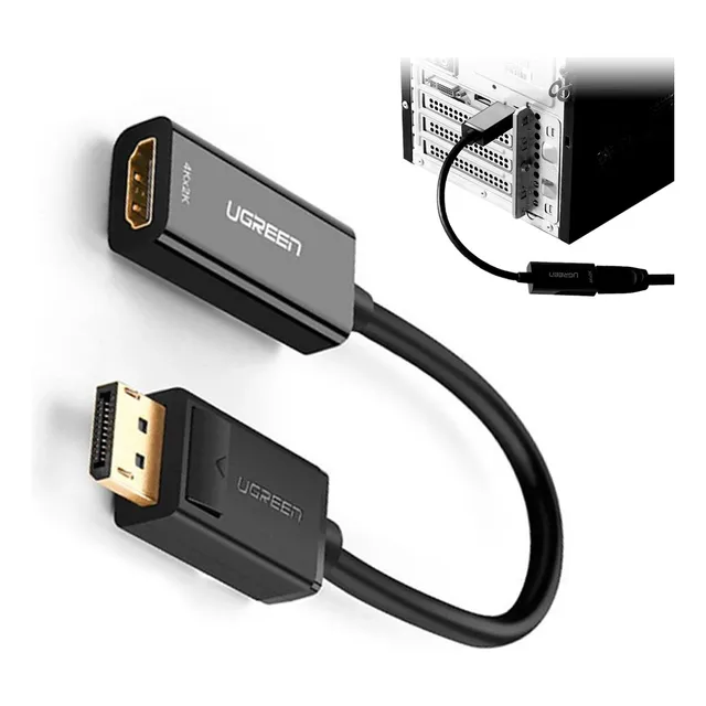 Adaptador Convertidor Displayport A Hdmi Ugreen 4k Ultra Hd