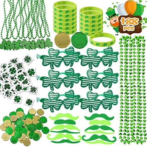 Set De Accesorios De Fiesta De San Patricio De 188 Piez...