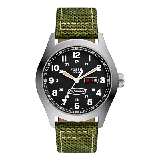 Relógio Fossil Masculino Defender Prata - Fs5977/2kn
