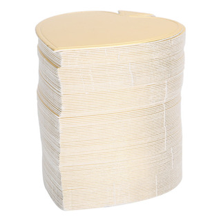 Mini Tablas De Cartón Para Tartas En Forma De Corazón, 100 U Mini Tablas De Cartón Para Tartas En Forma De Corazón, 100 U