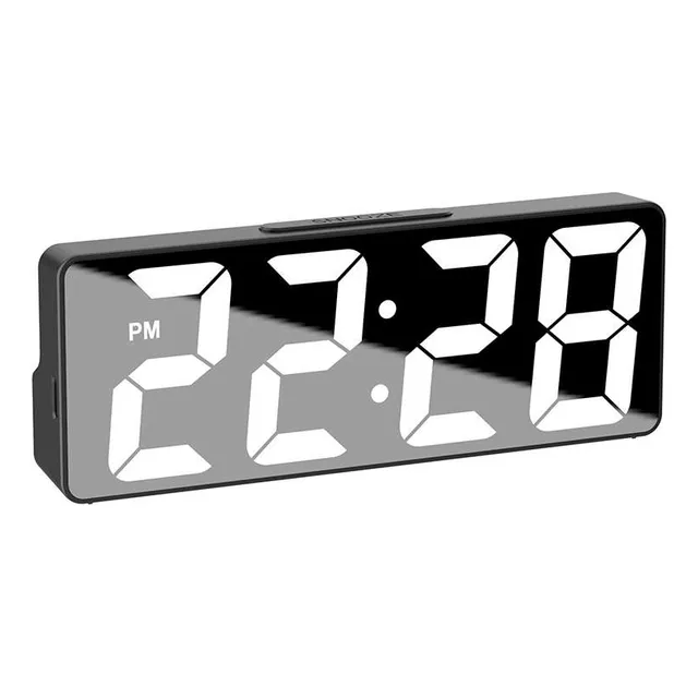 Reloj Led De Mesa - Doble Alarma