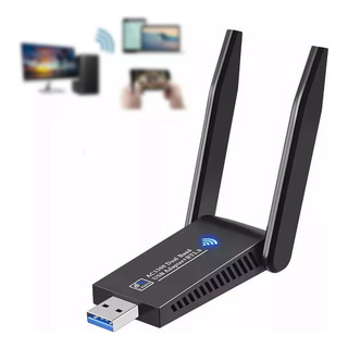 Antena Wifi Usb 3.0 De 1300mbps Receptor Wifi Con Banda Dual Antena Wifi Usb 3.0 De 1300mbps Receptor Wifi Con Banda Dual