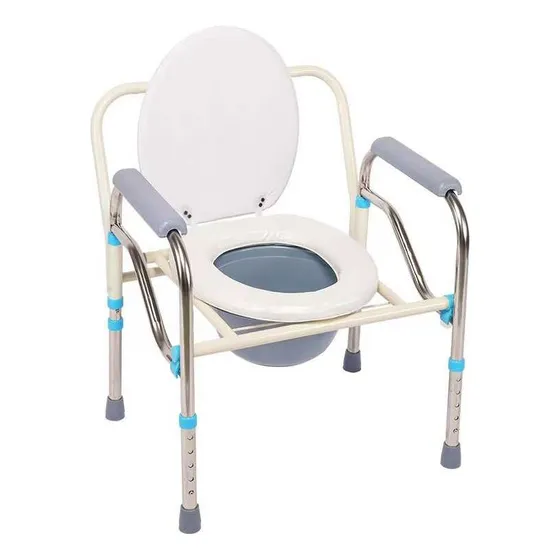 Baño Inodoro Wc Portátil Plegable Silla Ducha Color Blanco Vida Buenas 5454