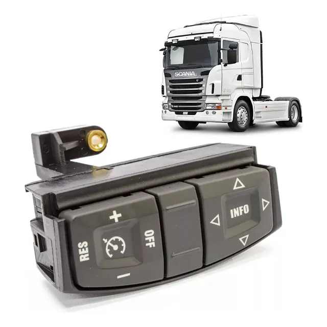 Comando Volante Botão Info Interruptor Scania Serie P G R 5