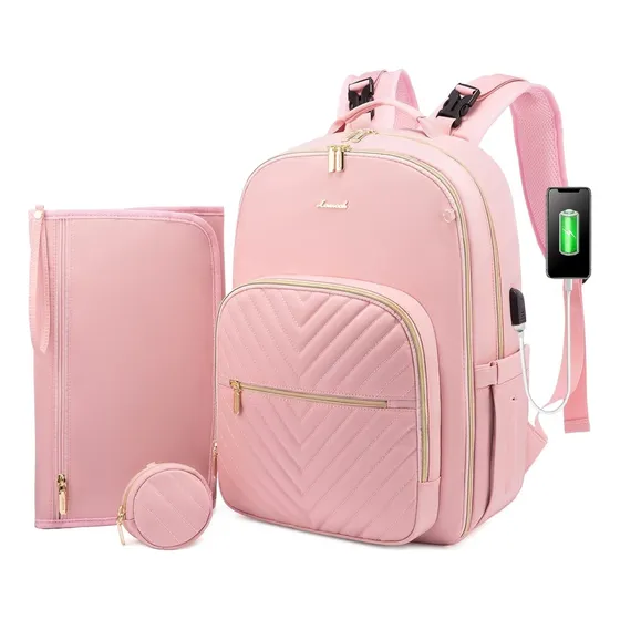 Pañalera Multifuncional Para Bebe En Varios Colores