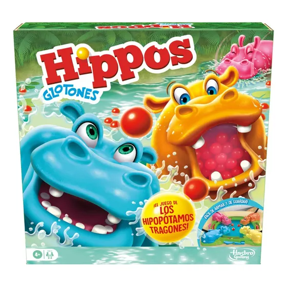 Juego de Mesa Hasbro Gaming Hippos Glotones