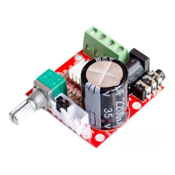 Placa Amplificador Digital 15+15 30w Rms Mod Potência Full