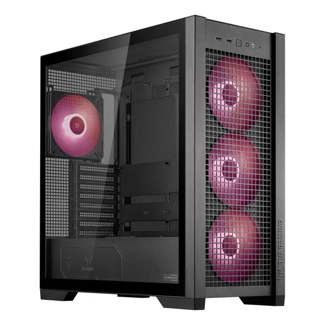 Gabinete Asus Tuf Gaming Gt302 Argb Midi-tower 4ventiladores