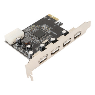 Placa De Expansão Pci Express Pcie Para Usb2.0 4 Portas 4 Pi Placa De Expansão Pci Express Pcie Para Usb2.0 4 Portas 4 Pi