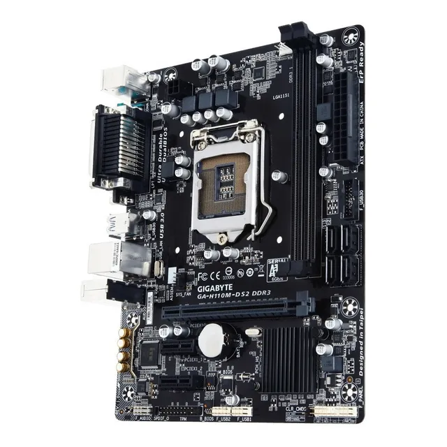 Tarjeta Madre Gigabyte Ga H110m-ds2-ddr3 6ta Y 7ma Lga 1151