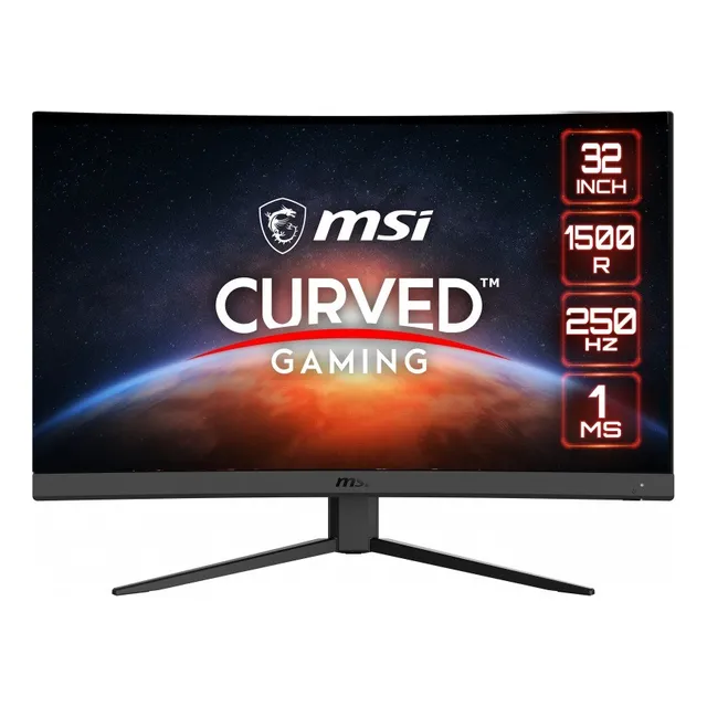 Monitor Gamer Curvo Msi G32c4x Led 32 Full Hd Freesync Color Negro