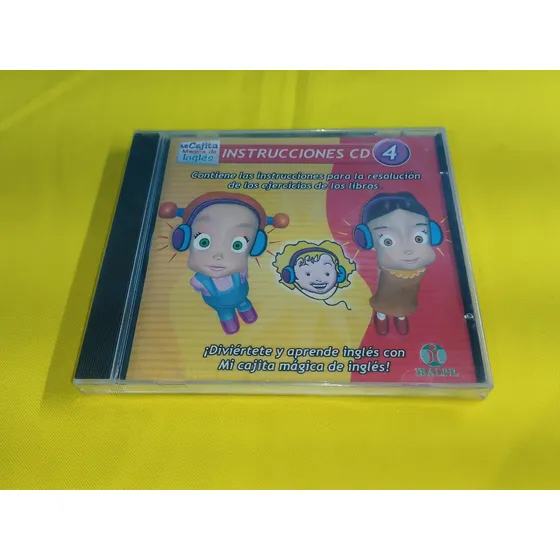 Cd Mi Cajita Magica De Ingles Instrucciones 4 Sin Abrir