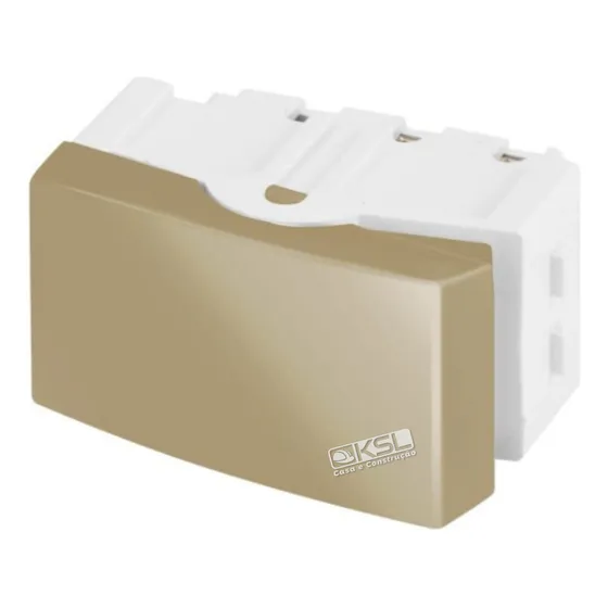 Modulo Interruptor De Luz Paralelo Three Way Areia Fosco