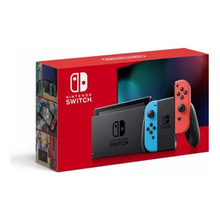 Console Nintendo Switch V2 Neon Nf E Garantia Console Nintendo Switch V2 Neon Nf E Garantia