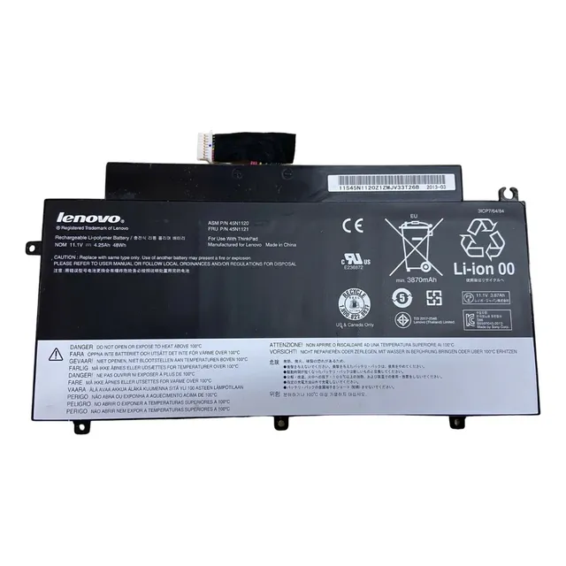 45n1120 - 45n1121 Battery Lenovo Original 11.1v 47wh