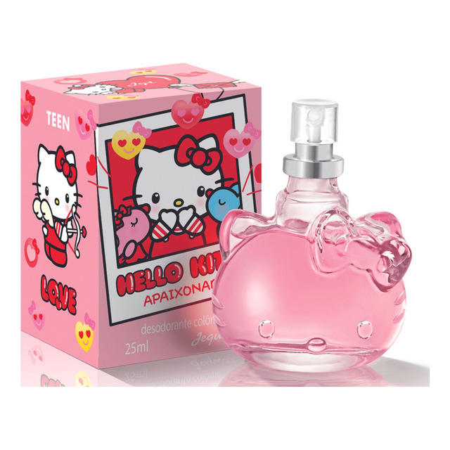 Colônia Hello Kitty Apaixonada 25ml - Jequiti