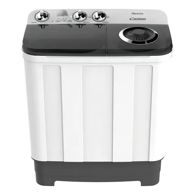 Lavadora Semiautomática Hisense Dos Tinas 11 Kg Wsa1102pcn1 Color Blanco