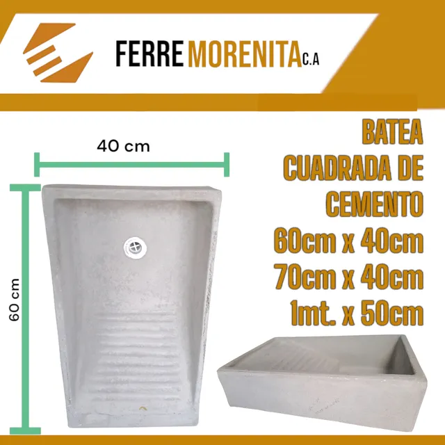 Batea Cuadrada