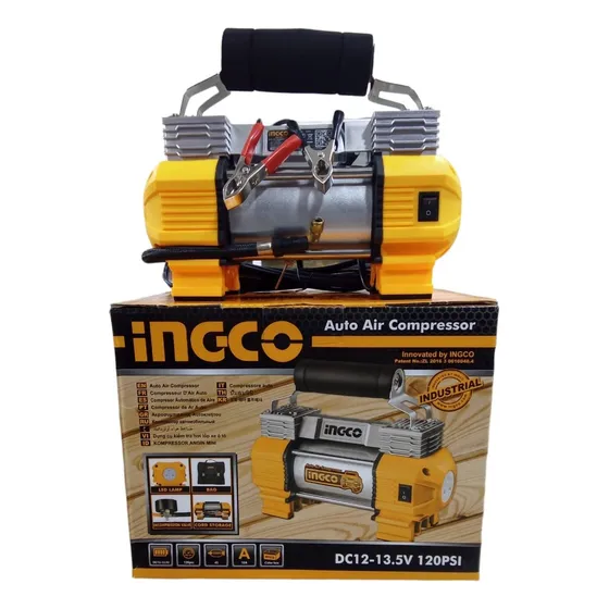 Auto Compresor De Aire Ingco Portatil (13.5v)