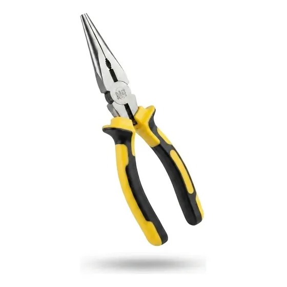 Alicate De Bico Longo Profissional Aço Reforçado Isolado