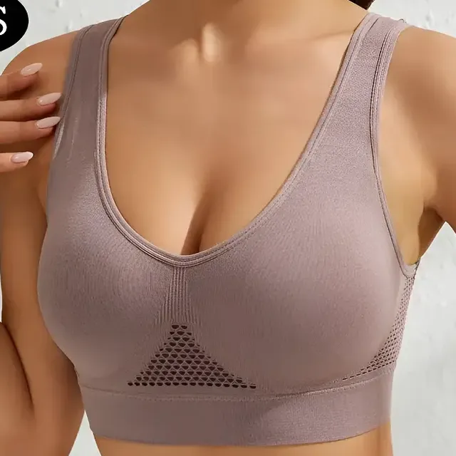 Kit 3 Tops Com Bojo Esportivo Fitness Academia Yoga Ciclismo