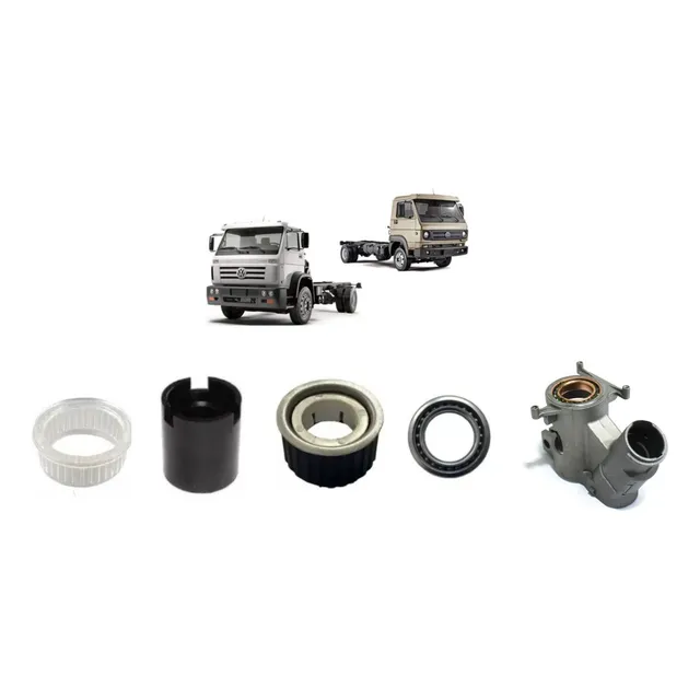 Kit Reparo + Trava Coluna Direcao Caminhão Vw Worker Todos