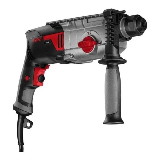 Rotomartillo Electroneumático  Skil 1859 Rojo Y Negro Con 750w De Potencia 110v Rojo/negro